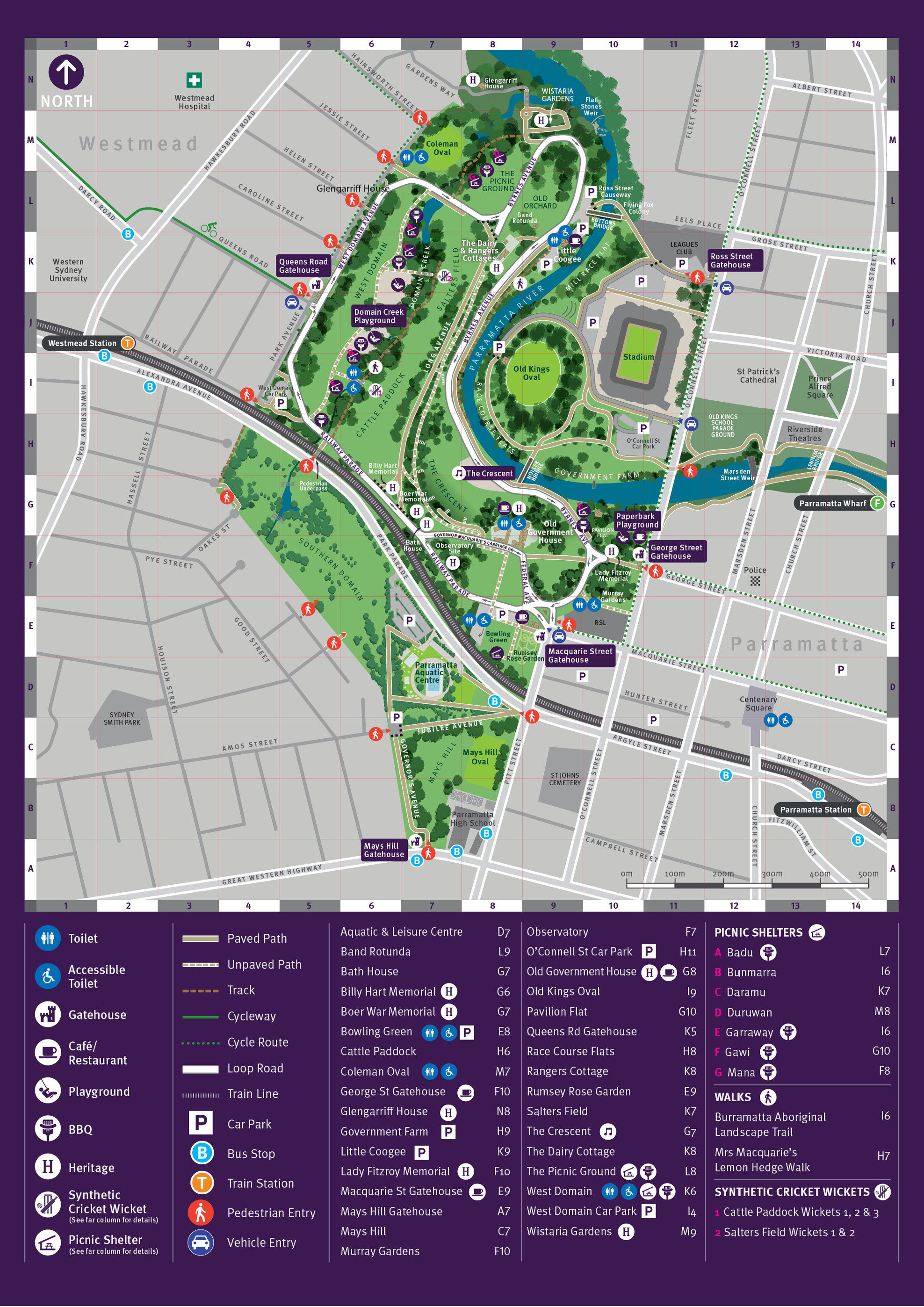 Parramatta Map October 2023